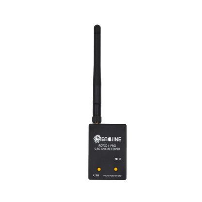 Eachine ROTG01 Pro UVC OTG 5.8G 150CH Full Channel FPV Receiver W/Audio For Android Smartphone – Black