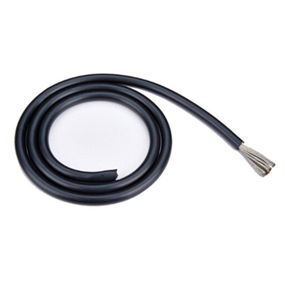 18 AWG Silicone Wire Black Ultra High Quality Super Flexible - 1 Meter