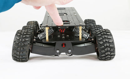 DIY 6WD Search Rescue Platform Smart Car Chassis Damping Off-Road Climbing Robot