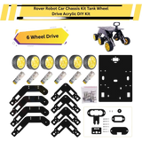6 Wheel Tank DIY Robot Chassis Kit