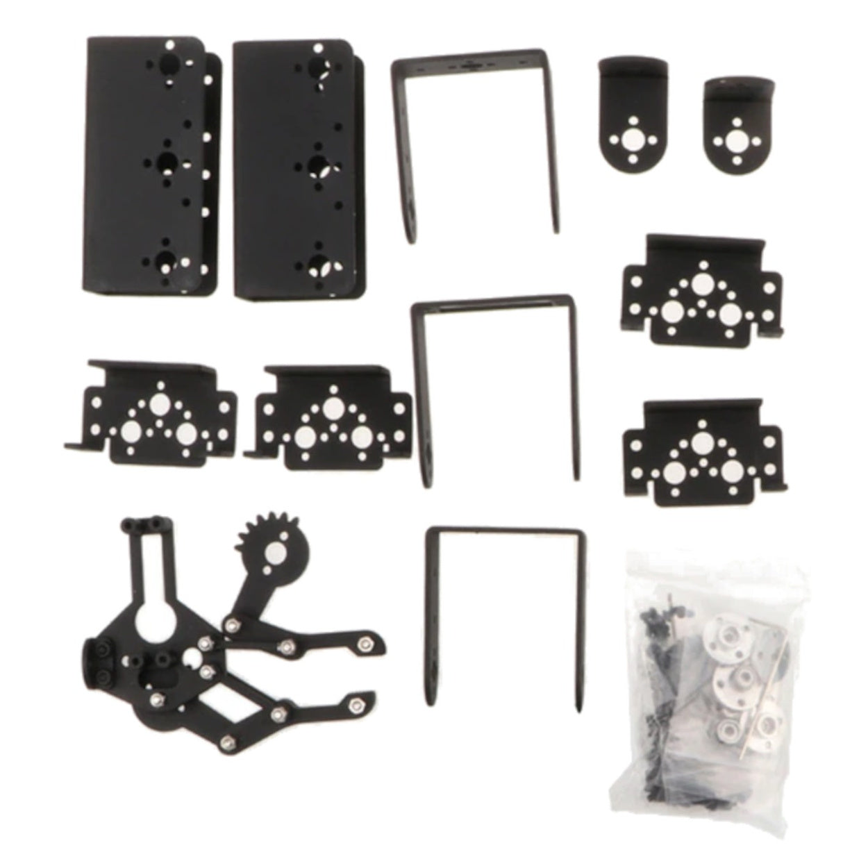 DIY 6DOF Robotic Arm- Full metal DIY Robotic arm Kit without Servos