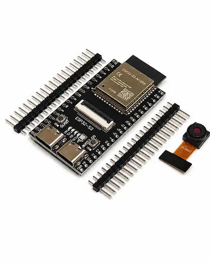 ESP32-S3-N16R8 Development Board with with OV3660 Camera (WiFi and Bluetooth, Dual USB C)