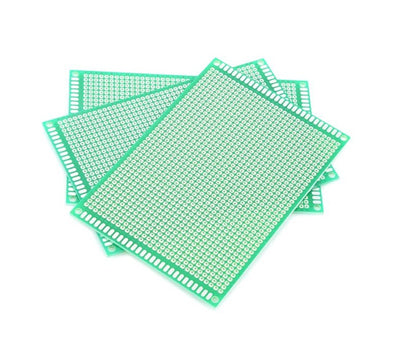 10×15 CM Double Sided Universal PCB Prototype Veroboard Green PCB Board 6x4 inch