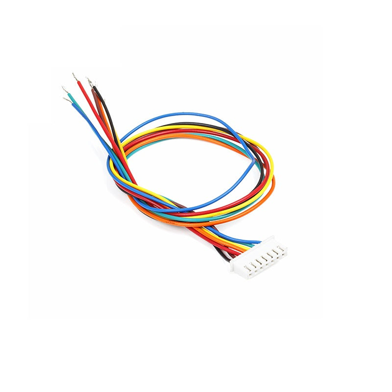 7 Pin JST-XH 2515 Female Connector with wire 25cm - 2.54mm Pitch (1 Pc)