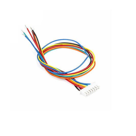 7 Pin JST-XH 2515 Female Connector with wire 25cm - 2.54mm Pitch (1 Pc)
