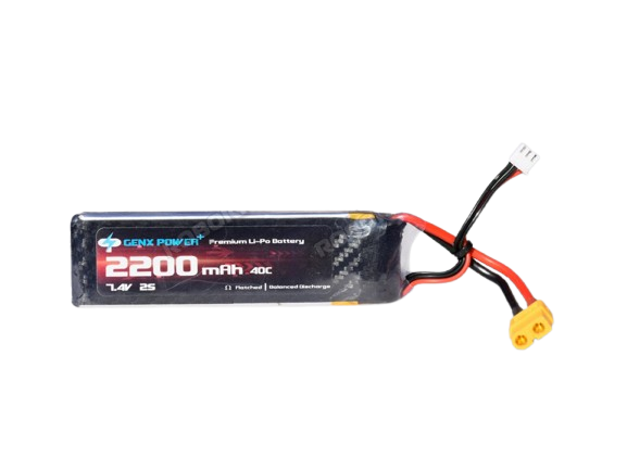 GenX 7.4V 2S 2200mAh 40C / 80C Premium Lipo Lithium Polymer Battery