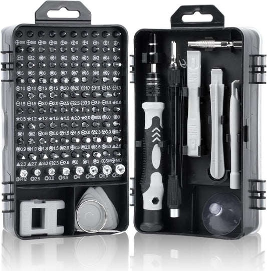 Screw Driver sets, 110 in 1 CRV Multi-Function Magnetic Screwdriver Precision Kit, Stainless Steel Professional Repair Tools Kit