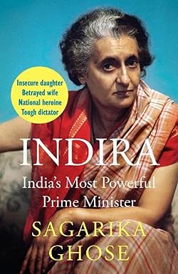 Indira by Sagarika Ghose book cover