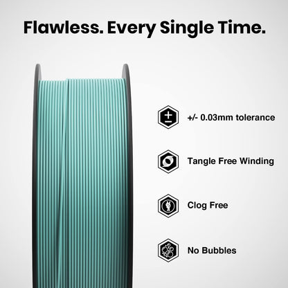 Numakers PLA+ Filament – Teal Blue – 1.75 mm / 1 kg