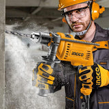 INGCO HKTHP11151 Impact Drill 680w with 115 Pcs Tools Set