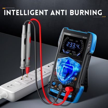 FNIRSI 2C23T 3-in-1 Handheld Oscilloscope Multimeter DDS Generator Channels, 10MHz Bandwidth