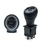 DPDT Joystick Switch 3 Mode Forward / Stop/ Back (6 Pin )