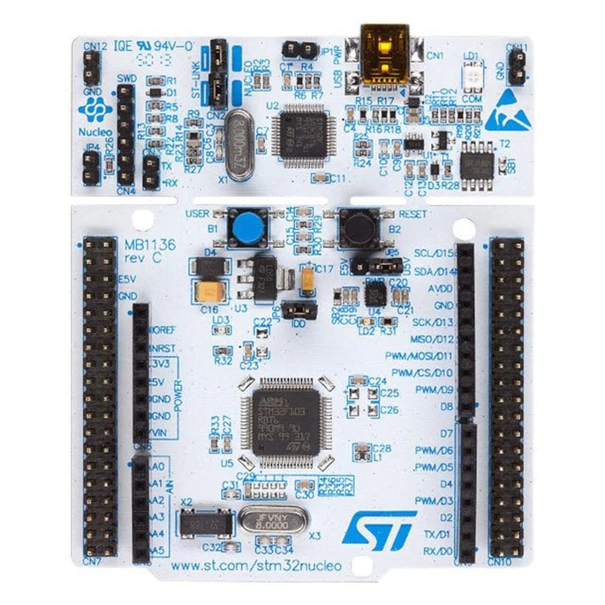 STMICROELECTRONICS NUCLEO-F446RE Development Board
