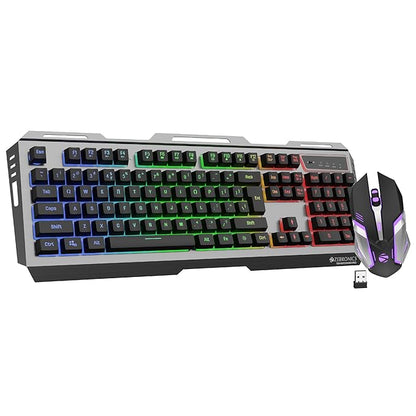 ZEBRONICS Transformer PRO Gaming Wireless Keyboard & Mouse Combo (Black)
