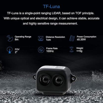 Benewake TF-LUNA Micro LiDAR 8M Distance Sensor