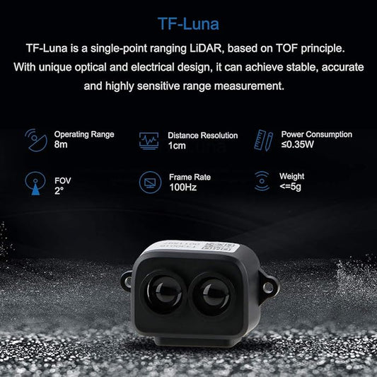 Benewake TF-LUNA Micro LiDAR 8M Distance Sensor