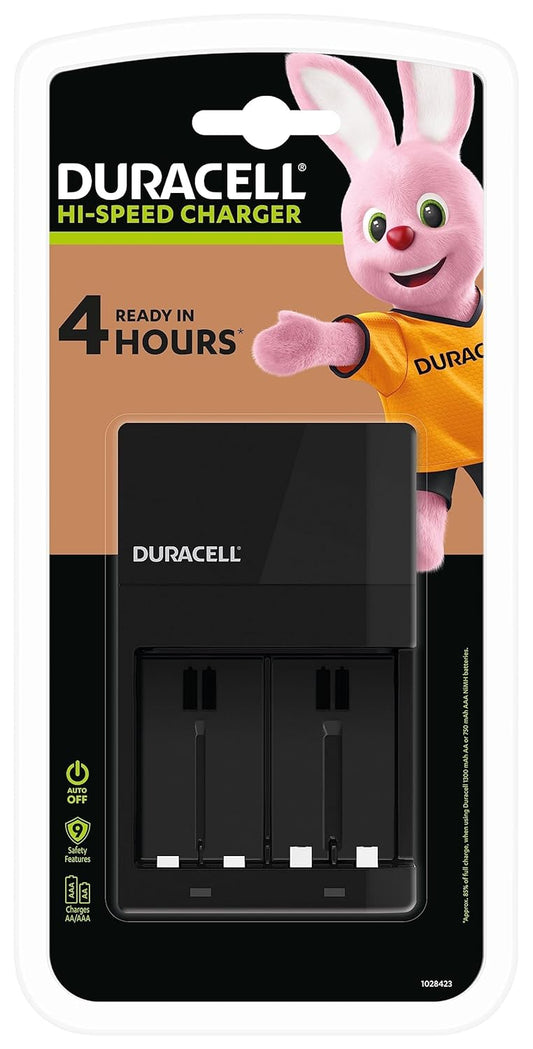 Duracell 4 Hours High Speed Battery Charger CEF14 For AA & AAA
