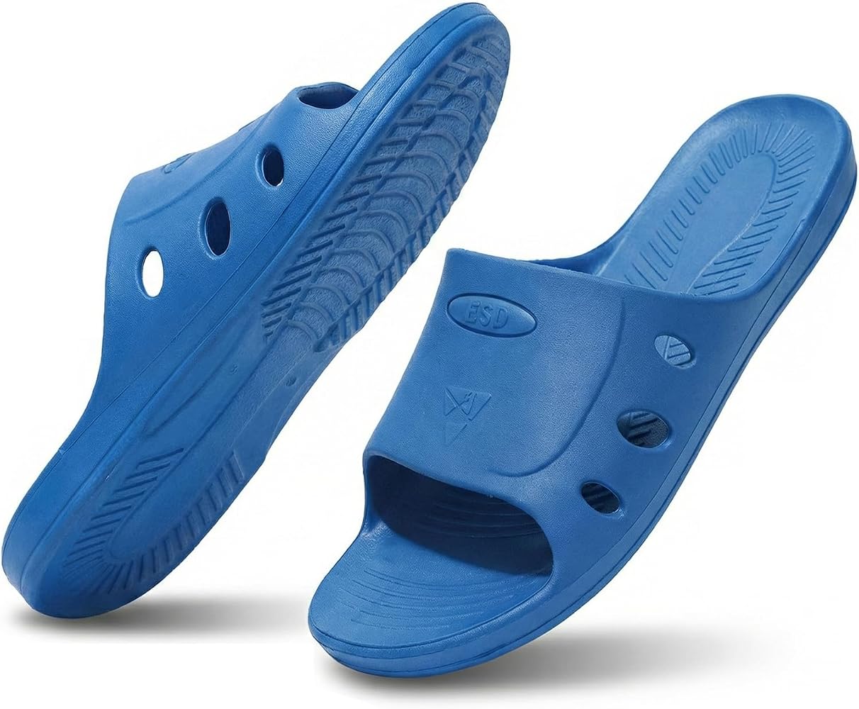 ESD Safe Anti Static Slipper for Cleanroom Electronics & Industrial Use