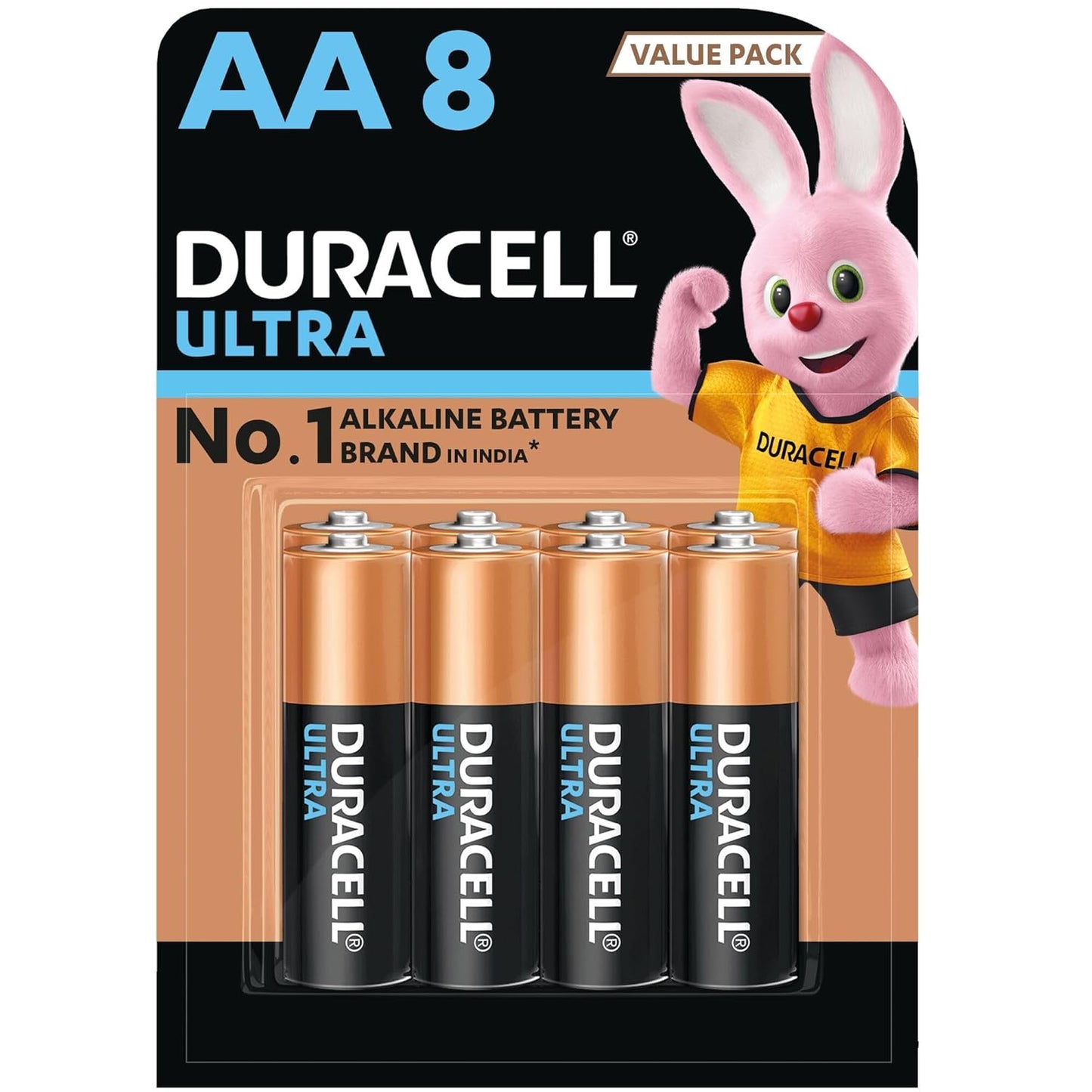 AA Duracell Ultra Alkaline Batteries (Pack of 1)