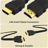ZEBRONICS HDMI Cable 1 m ZEB HAA1020  (Compatible with TV, computer, A/V systems, computer connections, GAMING CONSOLE, Black)