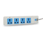 ZEBRONICS ZEB-PS4301 2500 WATTS Power Extension Socket with 4 Universal sockets