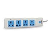 ZEBRONICS ZEB-PS4301 2500 WATTS Power Extension Socket with 4 Universal sockets