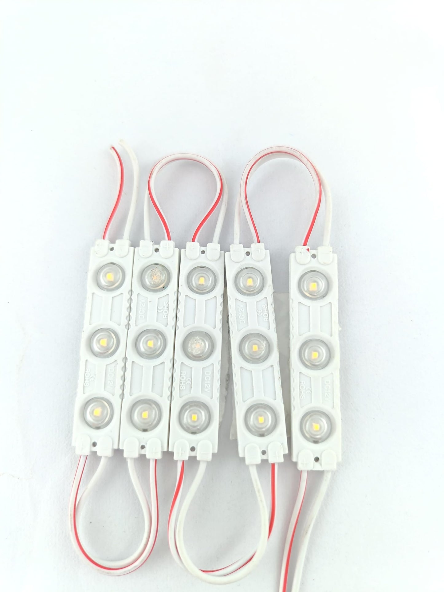 12V 3 LED Module Waterproof LED Strip Light (WHITE)