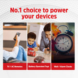 Eveready AAA Super Heavy Duty Leak Proof Zinc Carbon Battery (1.5v / AAA 1012, Red)