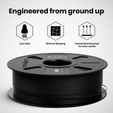 Numakers ABS Filament- Pitch Black - 1.75 mm / 1 kg
