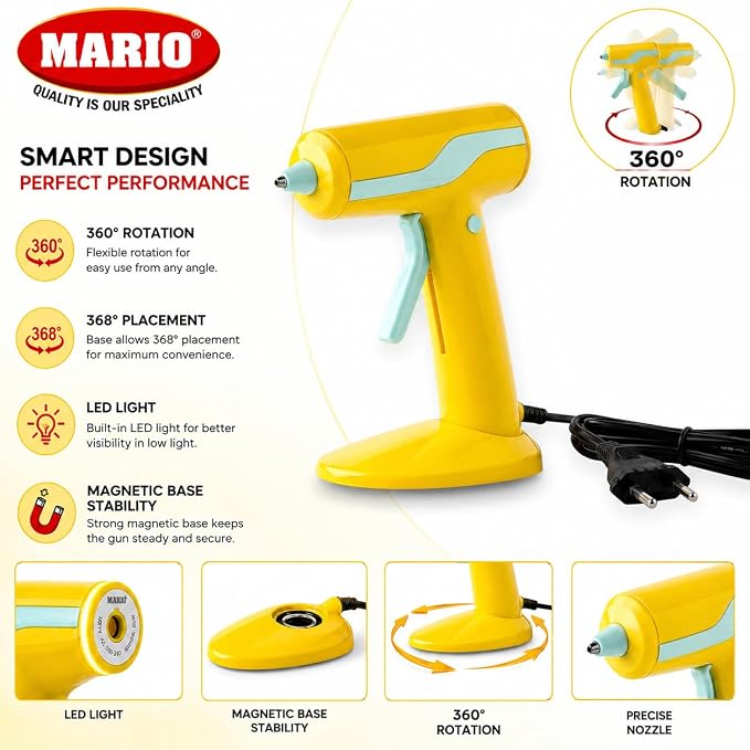 Mario MI-212 Hot Melt Glue Gun 30 Watts