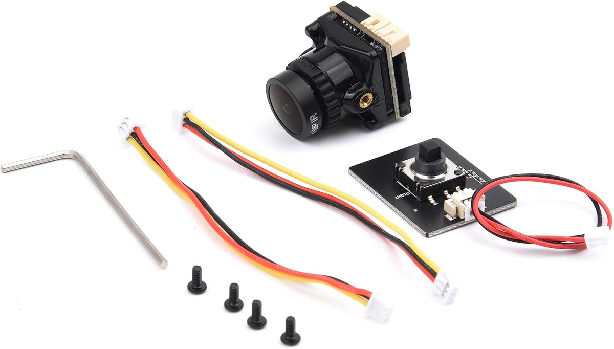 Beast Mini FPV Camera 1800TVL 5MP 2.1 mm 1/3 Inch CMOS HDR Sensor 19 x 19 mm NTSC & PAL Switchable for FPV Drone DIY Parts (Black Beast Mini FPV Camera 1800TVL 5MP 2.1 mm 1/3 Inch CMOS HDR Sensor 19 x 19 mm NTSC & PAL Switchable for FPV Drone DIY Parts (Black