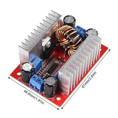 400W 15A DC-DC Step Up Boost Converter DC 8.5V-50V To DC 10V-60V 15A Constant Current Power Supply Voltage Regulator Module
