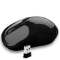 ZEBRONICS Shine Wireless Optical Mouse - 2.4GHz with USB Nano Receiver, 1600 DPI, 4 Buttons, Clutter Free Plug & Play, for PC/Mac/Laptop (Black)