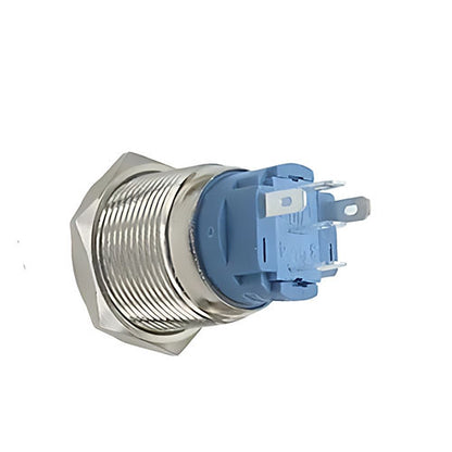 16mm RED Led Stainless Steel Momentary Type Push Button Switch IP65 (5V-24V) DC