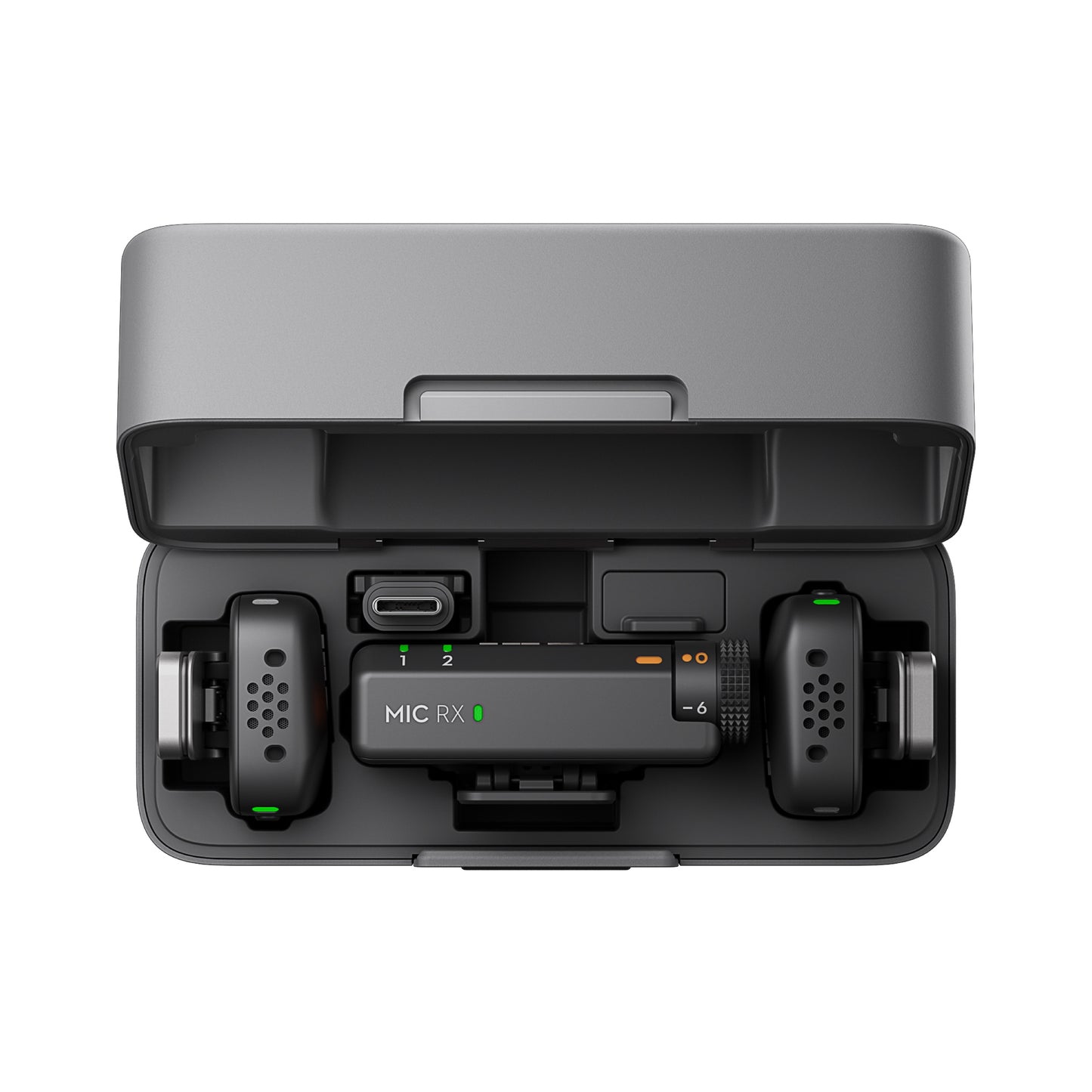 DJI Mic Mini (2 TX + 1 RX + Charging Case) 2-Person Compact Ultra Light Wireless Microphone with Noise Cancelling