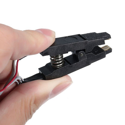 SOIC8 SOP8 IC Programmer Testing Clip With Welding Wire and Board