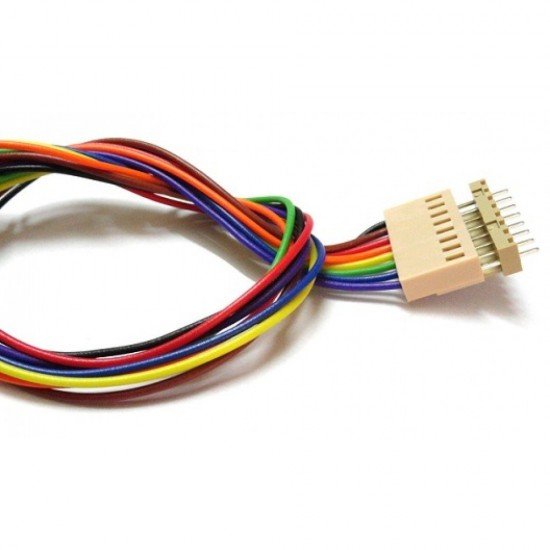 8 Pin RMC Relimate Connector Male-Female Pair With Wire/Cable