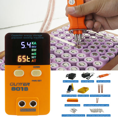 GLITTER 801B Battery Spot Welder Capacitor Energy Storage Pulse Welding Machine