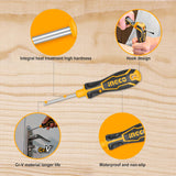 INGCO AKISD0901 9 Pcs 8 in 1 Interchangeable Screwdriver Set