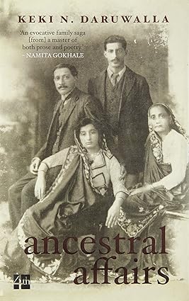 ANCESTRAL AFFAIRS BY KEKI N. DARUWALLA [HARDCOVER] OLD BOOK