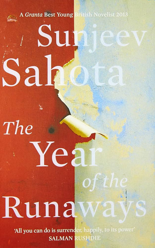 THE YEAR OF THE RUNAWAYS BY SANJIV SAHOTA (HARDCOVER) OLD BOOK