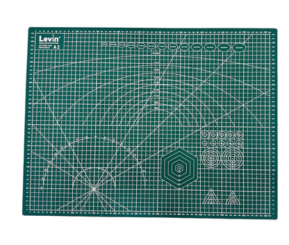 A2 Size Double Sided Flexible Cutting Mat with Marked Pattern and Grids