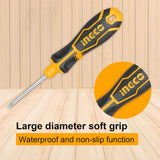 INGCO AKISD0901 9 Pcs 8 in 1 Interchangeable Screwdriver Set