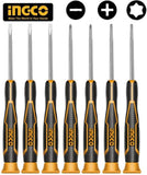 INGCO HKSD0718 7 pcs Precision Screwdriver Set