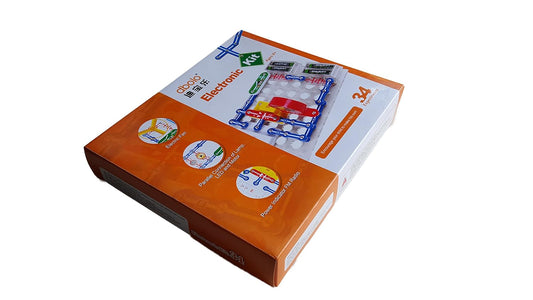 34 in 1 Educational Electronics Experiment Kit Snap Circuits (DBOLO)