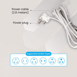 ZEBRONICS ZEB-PS4301 2500 WATTS Power Extension Socket with 4 Universal sockets