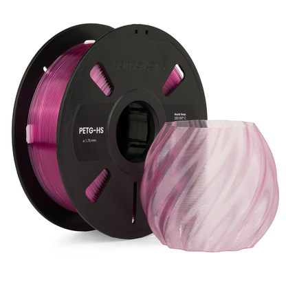 Numakers PETG Translucent Filament – Pink – 1.75 mm / 1 kg