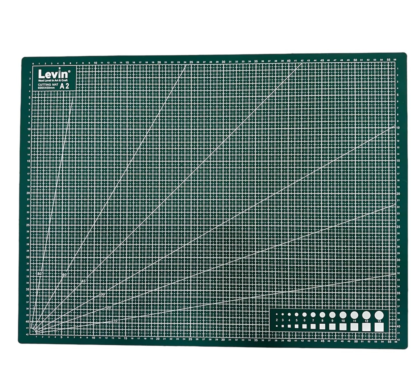A2 Size Double Sided Flexible Cutting Mat with Marked Pattern and Grids