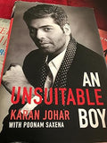 AN UNSUITABLE BOY BY KARAN JOHAR (A NATIONAL BESTSELLER) (HARDCOVER) OLD BOOK
