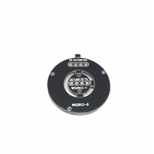 9 Bit WS2812-8 5050 RGB LED Built-in Full Color Driving Lights Circular Development Board